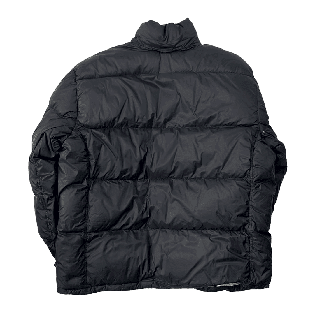 Vintage 90s Black Nike Puffer Coat - XXL - The Streetwear Studio