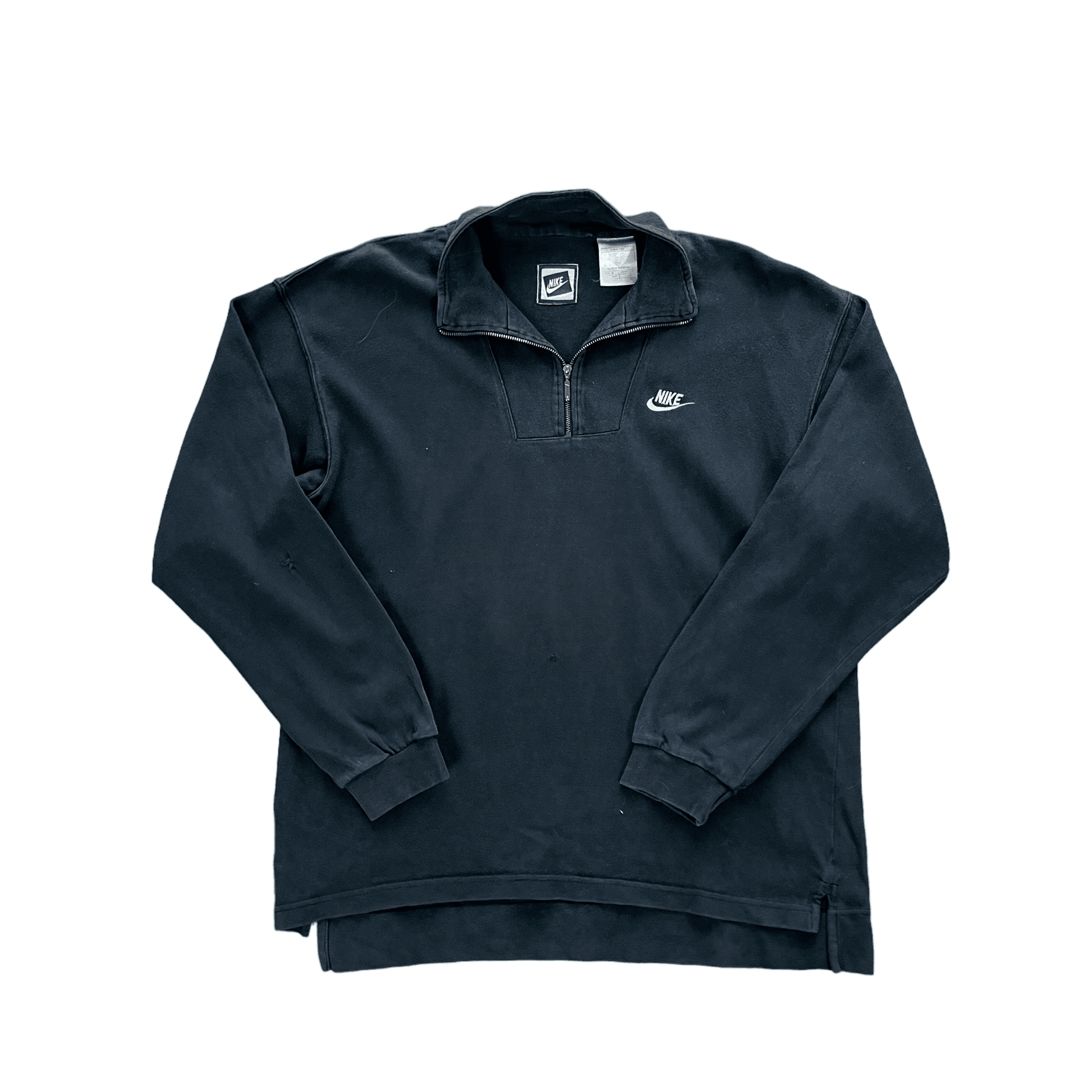 Vintage 90s Black Nike Sweatshirt - Large - The Streetwear Studio