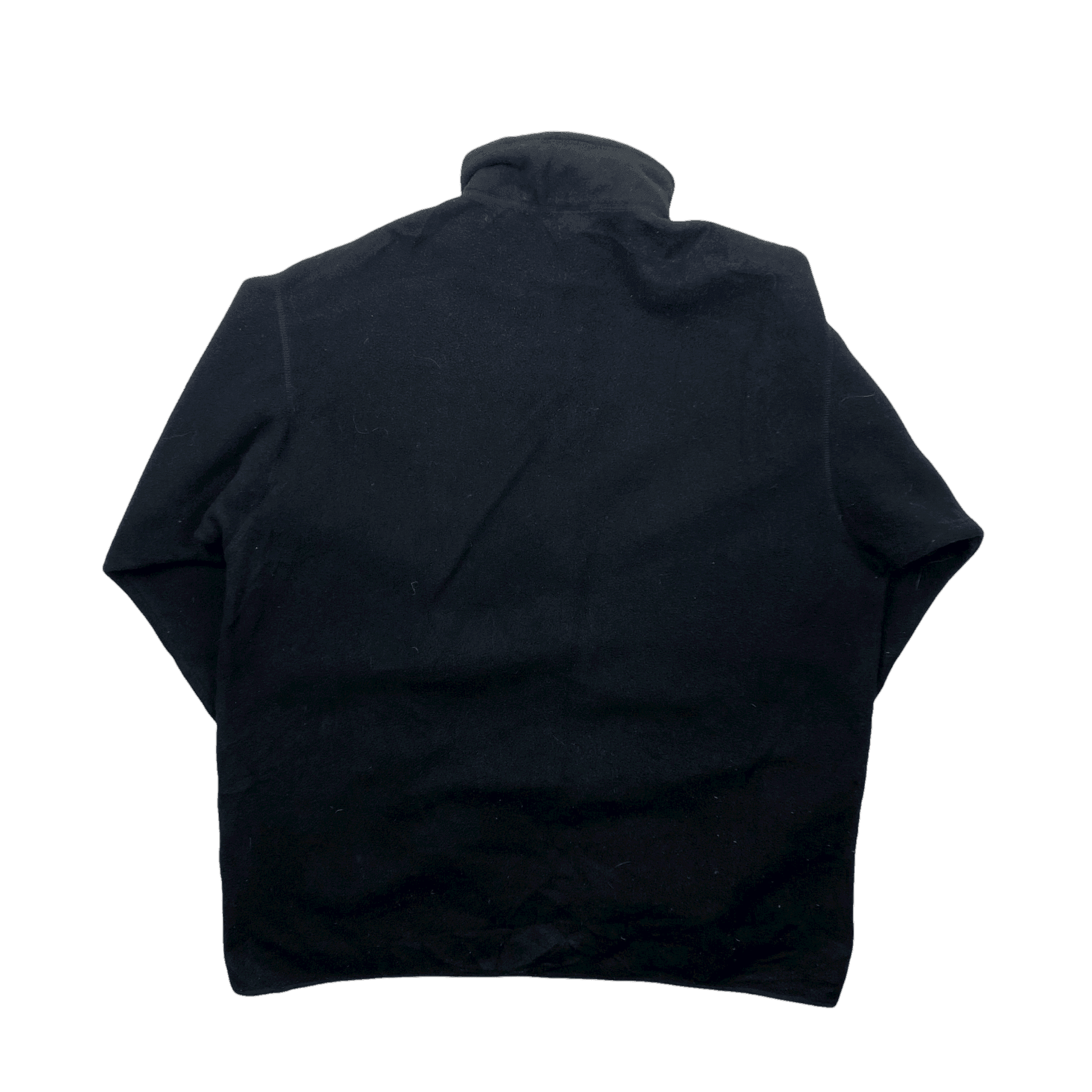 Vintage 90s Black Patagonia Half Zip Synchilla Fleece - Extra Large - The Streetwear Studio