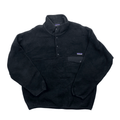Vintage 90s Black Patagonia Synchilla Fleece - Large - The Streetwear Studio