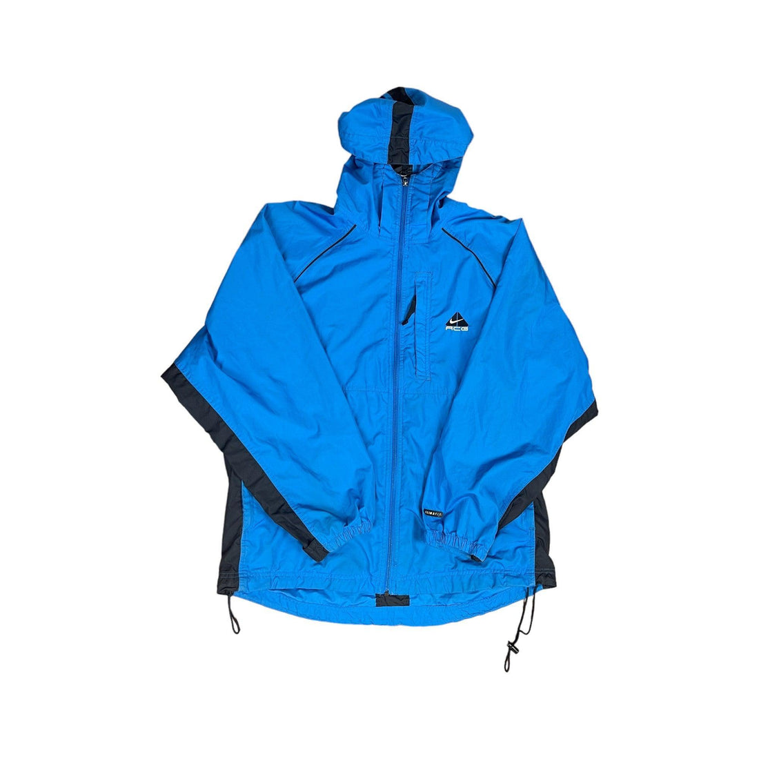 Vintage 90s Blue + Black Nike ACG Jacket - Extra Large - The Streetwear Studio
