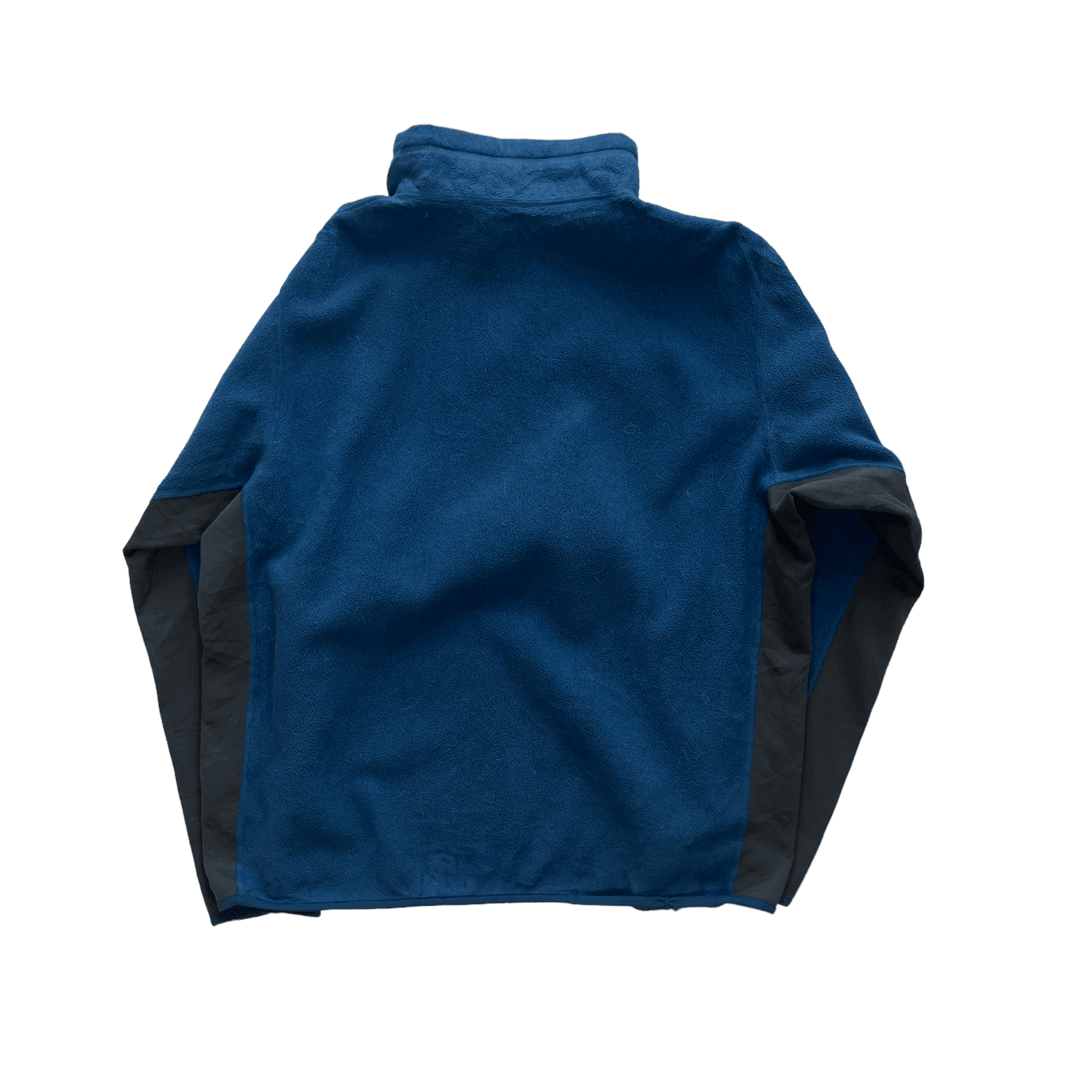 Vintage 90s Blue + Grey Nike ACG Quarter Zip Fleece - Extra Large - The Streetwear Studio