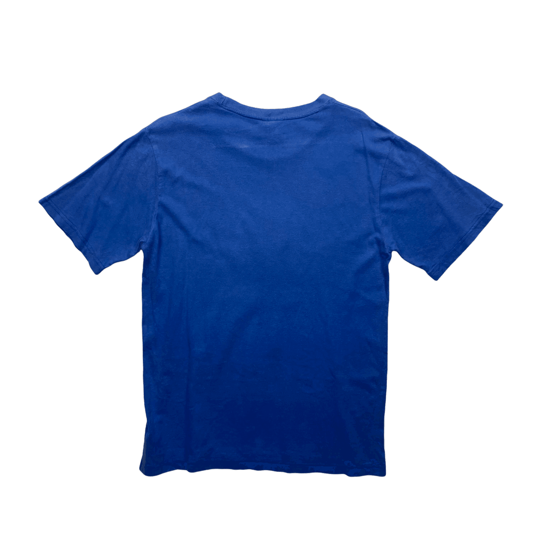Vintage 90s Blue Nike Manchester United Football Tee - Medium - The Streetwear Studio