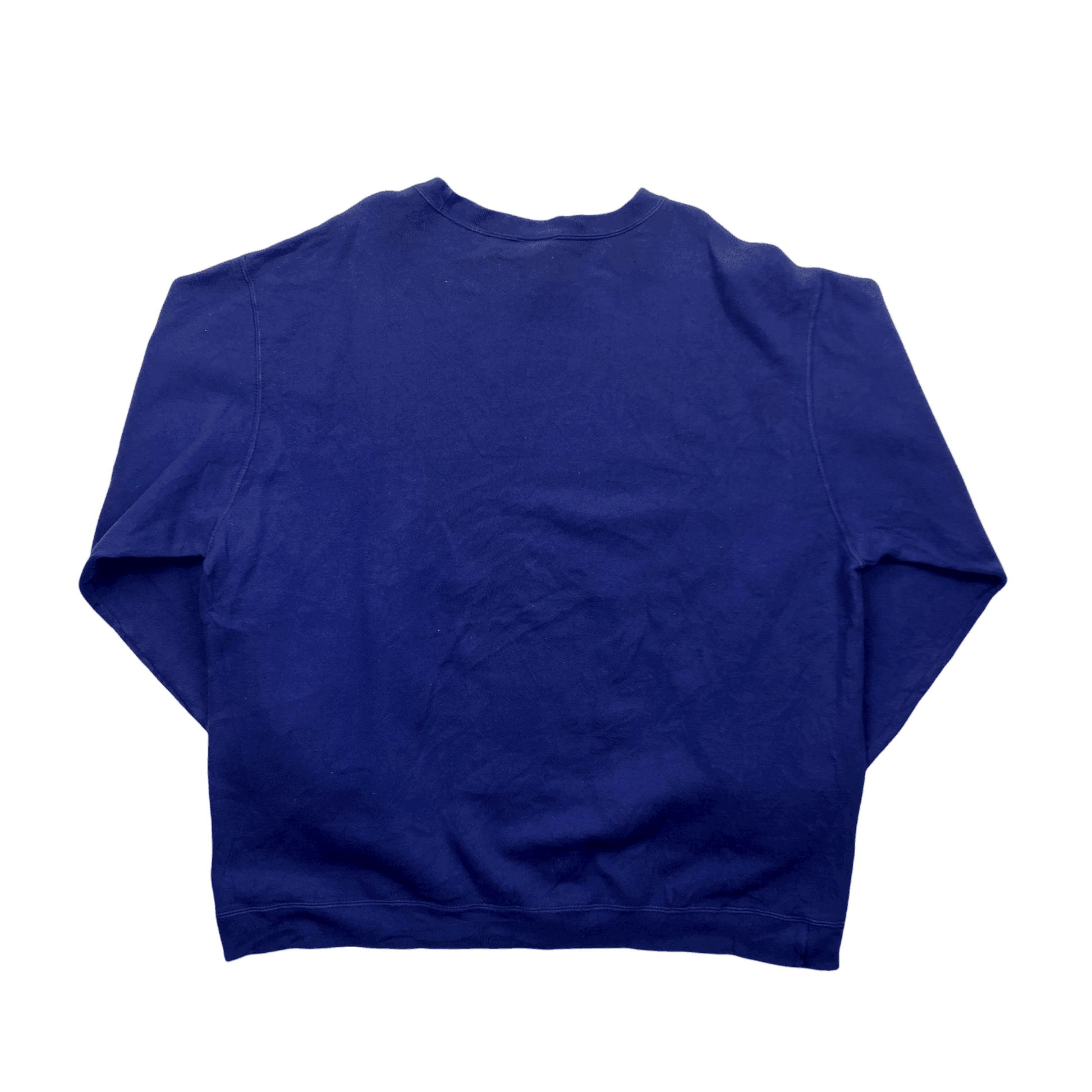 Vintage 90s Blue Nike Sweatshirt - Extra Large - The Streetwear Studio