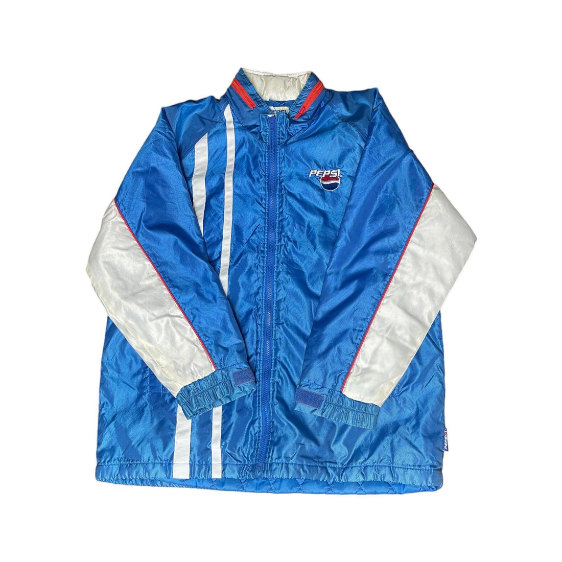 Vintage 90s Blue Pepsi Coat - Large - The Streetwear Studio