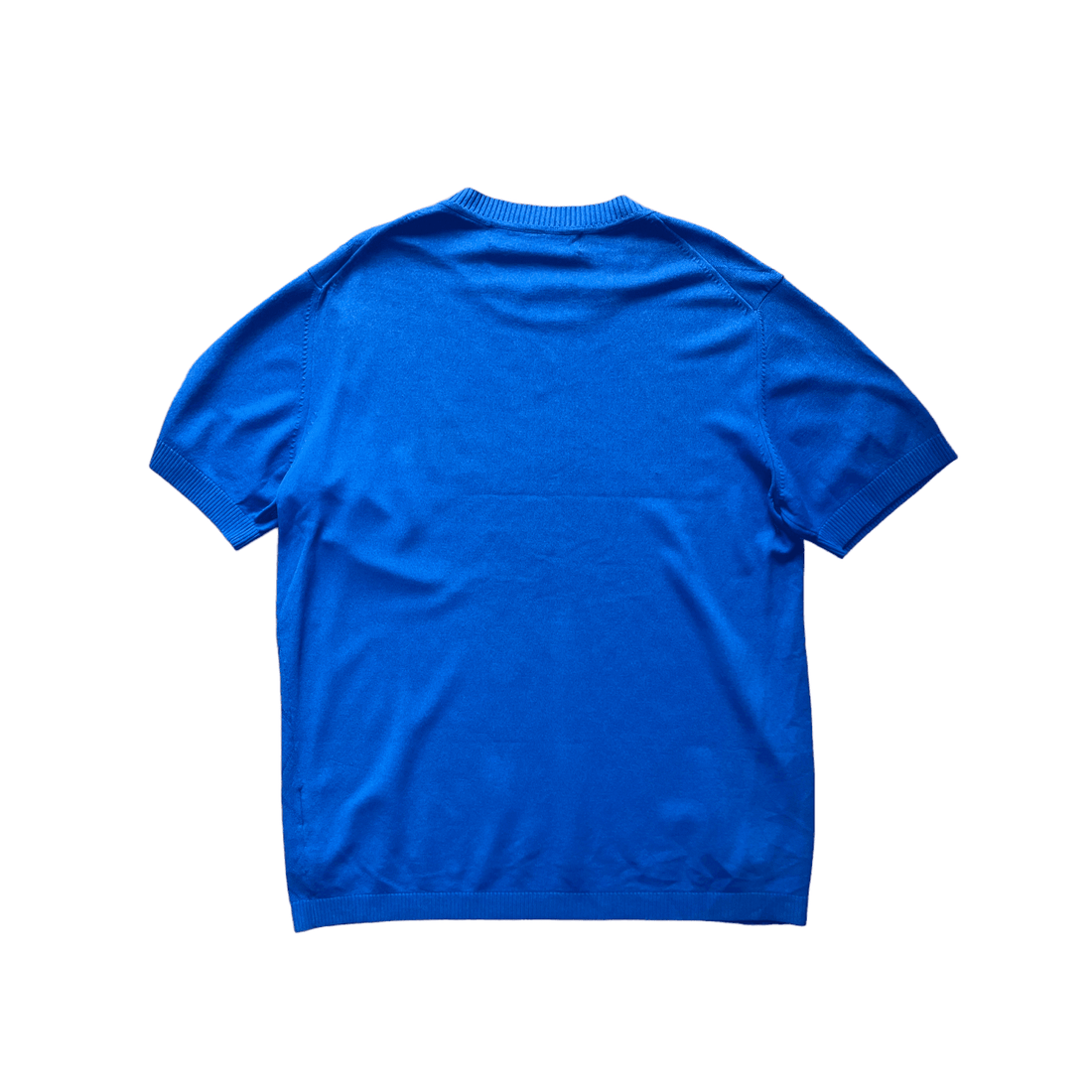 Vintage 90s Blue Versace Tee - Large - The Streetwear Studio