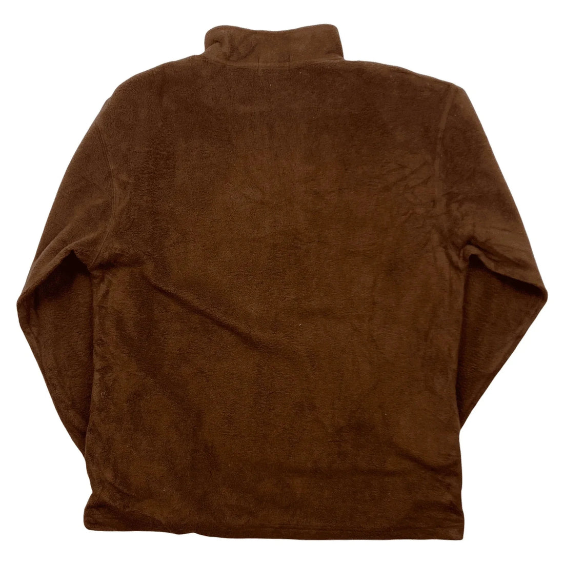 Vintage 90s Brown MCM Spell-Out 1/4 Zip Fleece - L | The Streetwear Studio