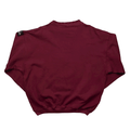 Vintage 90s Burgundy Adidas Equipment Spell-Out Sweatshirt - Large - The Streetwear Studio