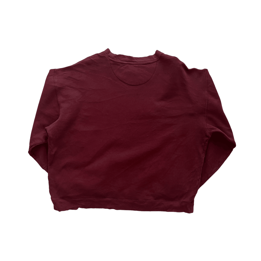 Vintage 90s Burgundy Chaps Ralph Lauren Sweatshirt - Large - The Streetwear Studio