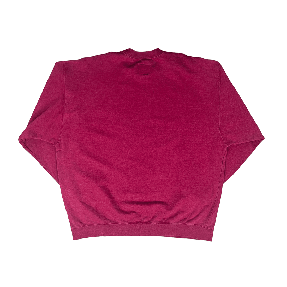 Vintage 90s Burgundy/ Red Nike Sweatshirt - Extra Large - The Streetwear Studio