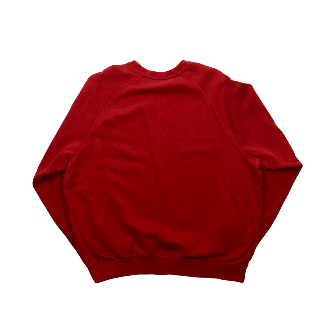 Vintage 90s Burgundy/ Red Nike Sweatshirt - Large - The Streetwear Studio