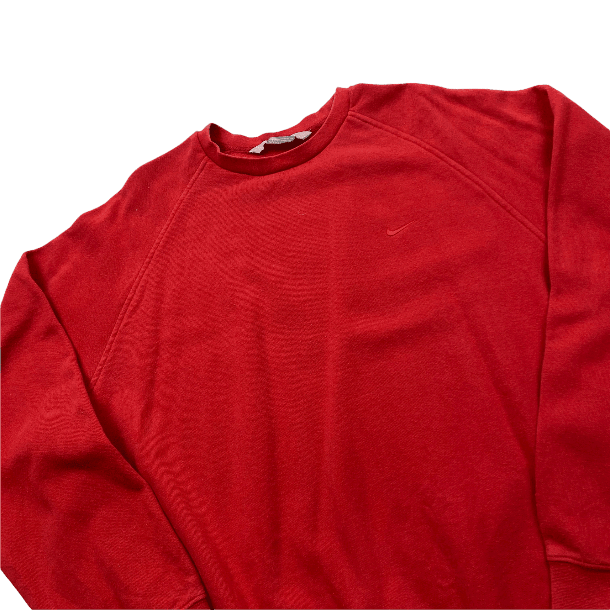 Vintage 90s Burgundy/ Red Nike Sweatshirt - Large - The Streetwear Studio
