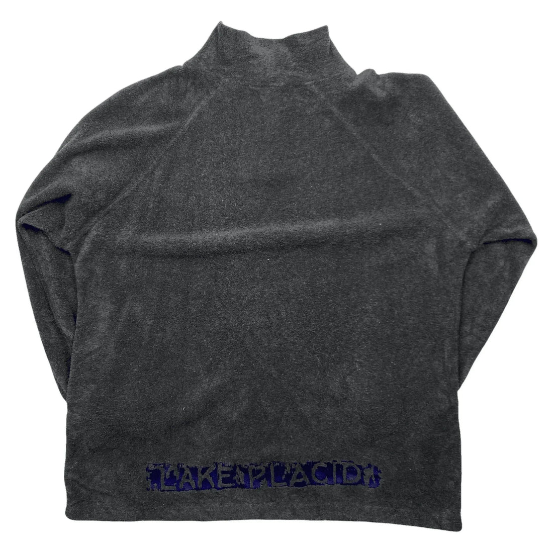 Vintage 90s Grey Adidas Olympic Collection Spell-Out 1/4 Zip Fleece - L (Recommended Size - XL) | The Streetwear Studio