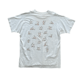 Vintage 90s Grey Graphic Tee - Extra Large - The Streetwear Studio