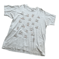 Vintage 90s Grey Graphic Tee - Extra Large - The Streetwear Studio