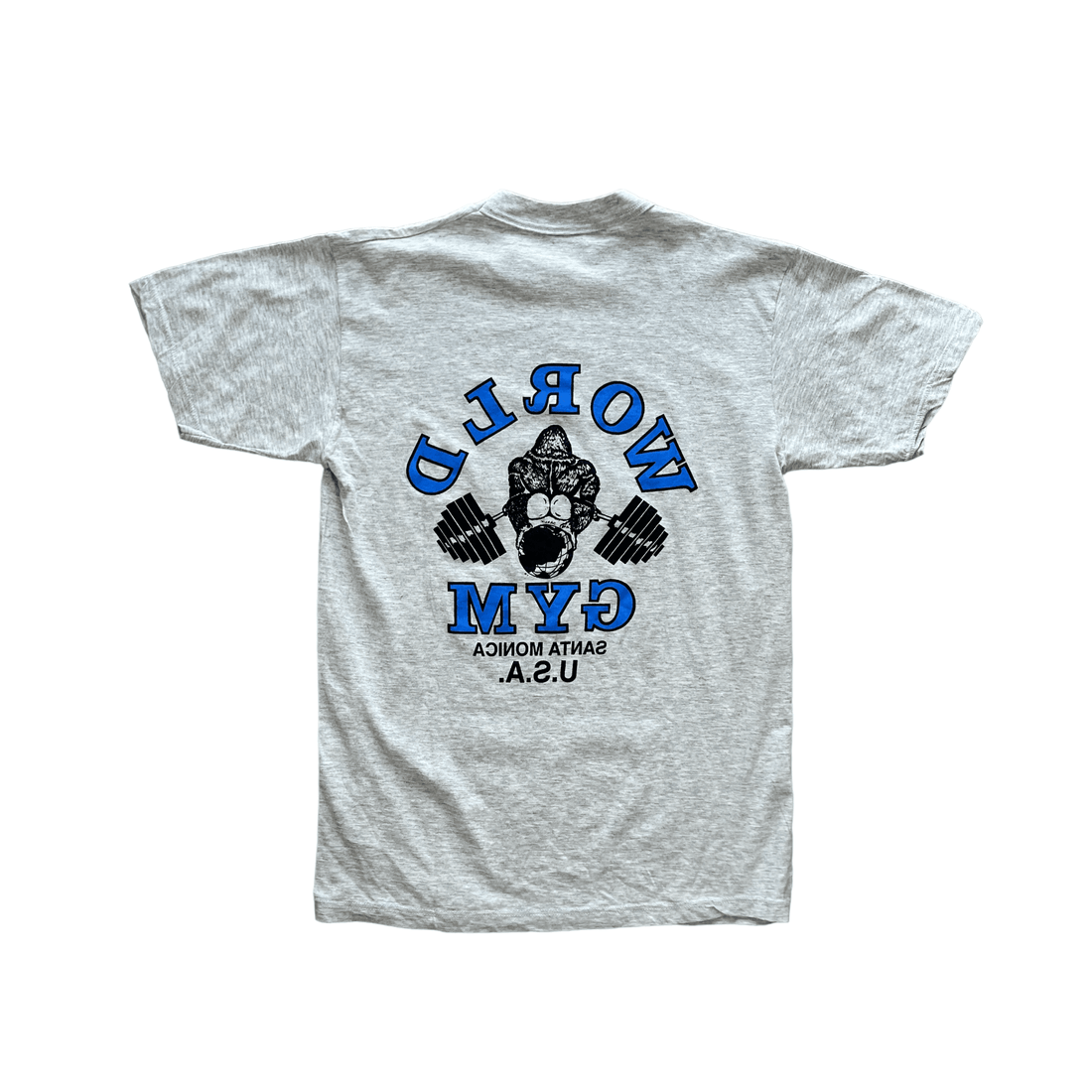 Vintage 90s Grey Graphic Tee - Medium - The Streetwear Studio