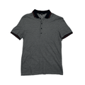 Vintage 90s Grey Gucci Polo Shirt - Extra Large - The Streetwear Studio