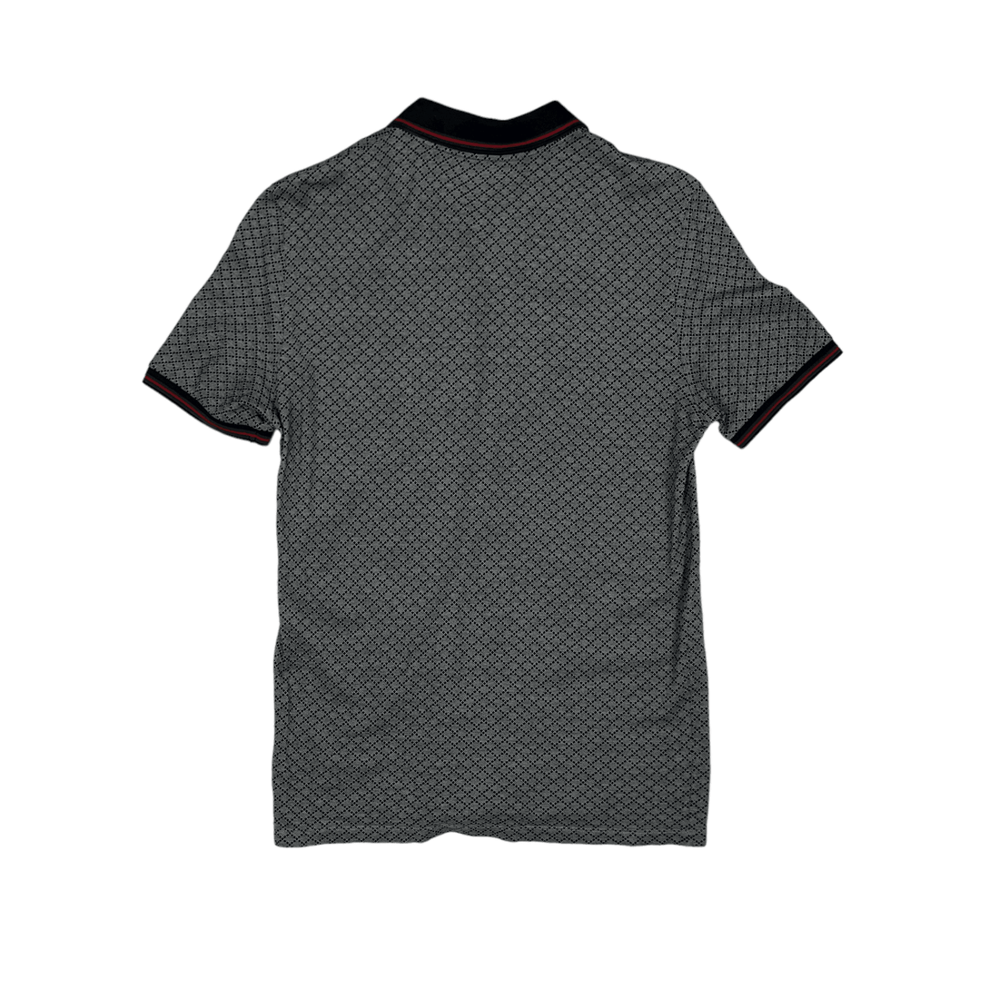 Vintage 90s Grey Gucci Polo Shirt - Extra Large - The Streetwear Studio