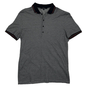 Vintage 90s Grey Gucci Polo Shirt - XL | The Streetwear Studio