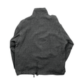 Vintage 90s Grey Hugo Boss Spell-Out Quarter Zip Fleece - Large - The Streetwear Studio