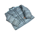Vintage 90s Grey Moncler Grenoble Puffer Coat - Large - The Streetwear Studio