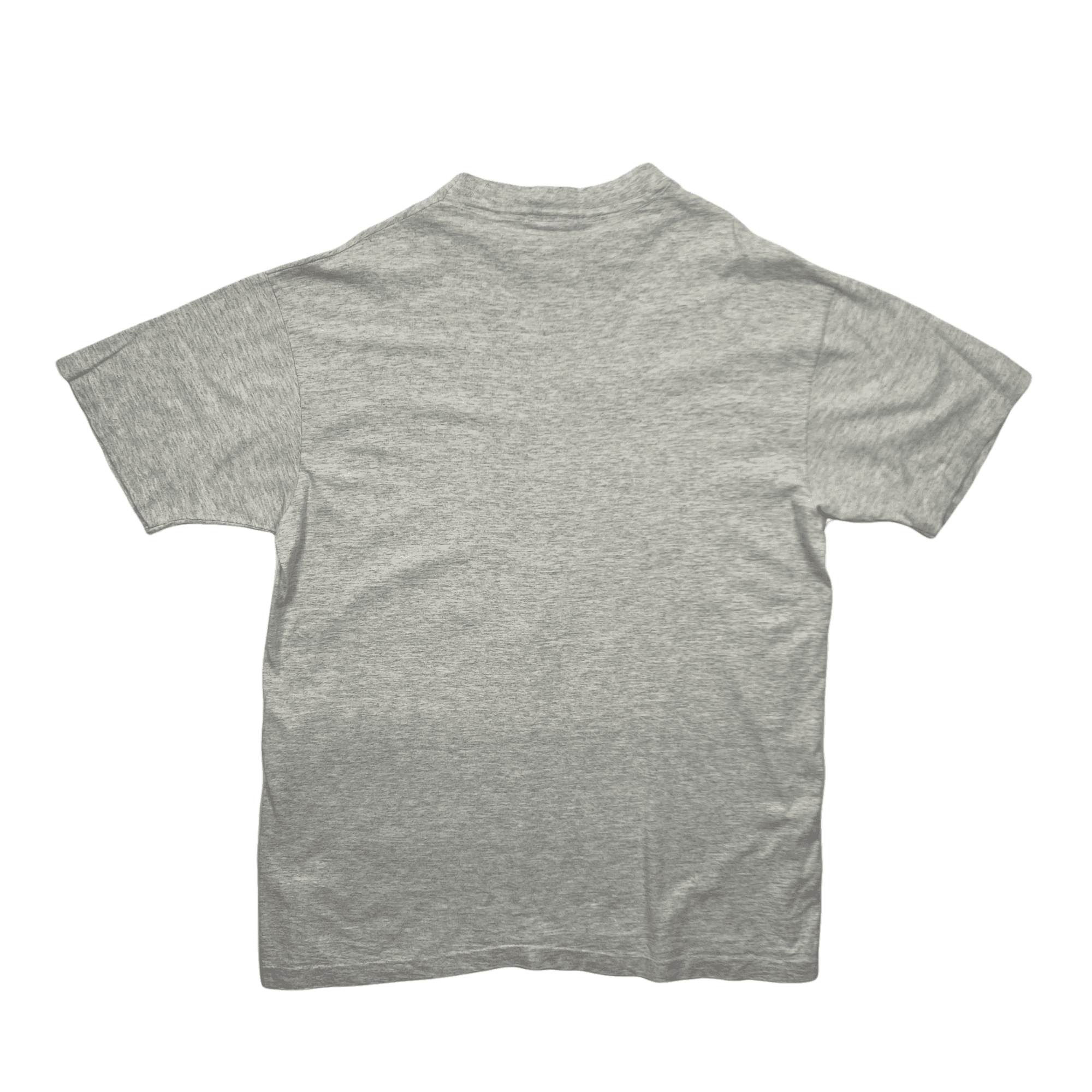 Vintage 90s Grey NFL Redskins Spell-Out Graphic Tee - Large - The Streetwear Studio