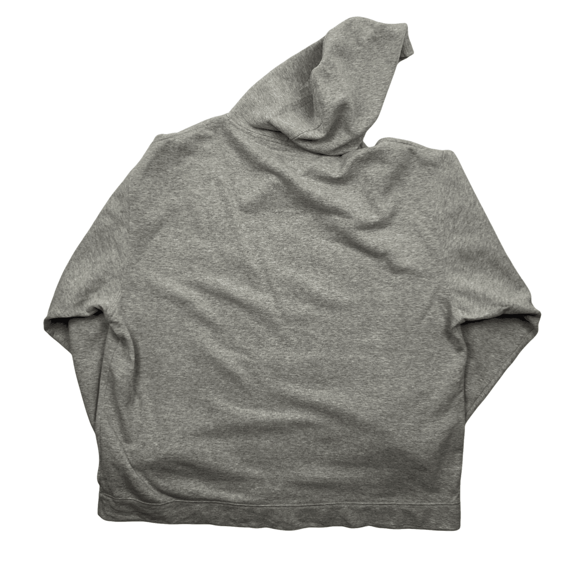 Vintage 90s Grey Nike Centre Swoosh Florida State USA Spell-Out Hoodie - Extra Large - The Streetwear Studio