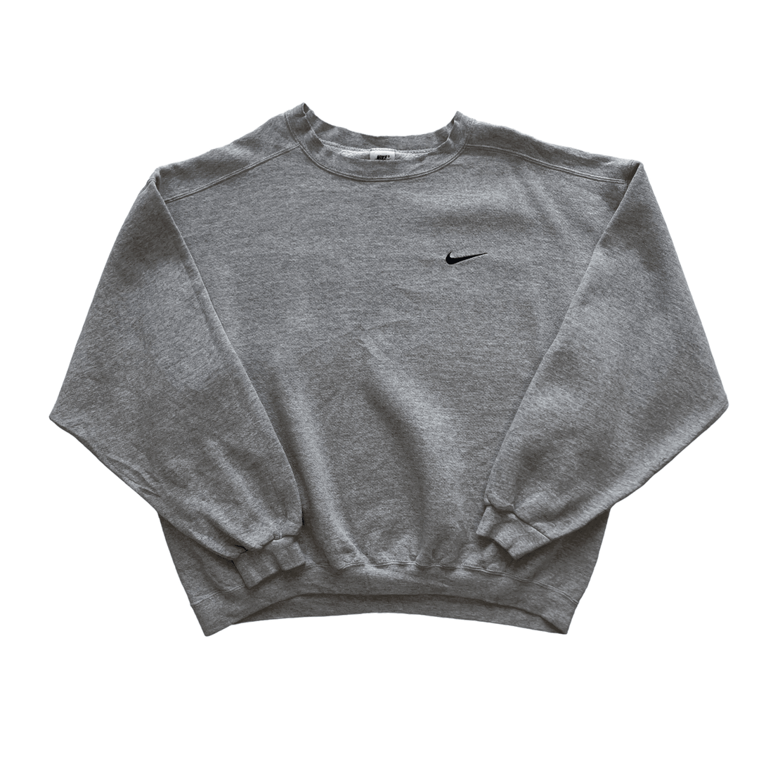Vintage 90s Grey Nike Sweatshirt - Extra Large - The Streetwear Studio