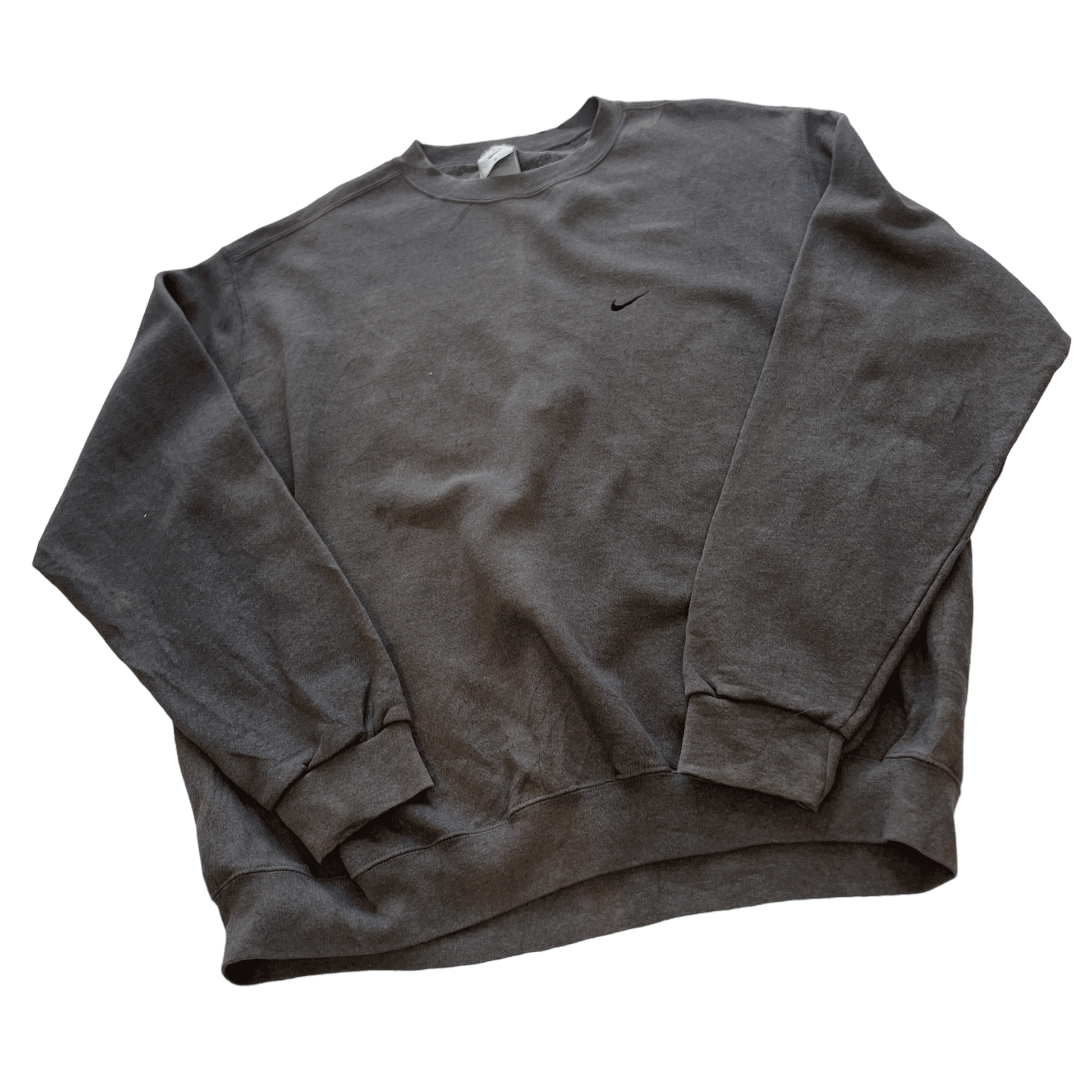 Vintage 90s Grey Nike Sweatshirt - Extra Large - The Streetwear Studio