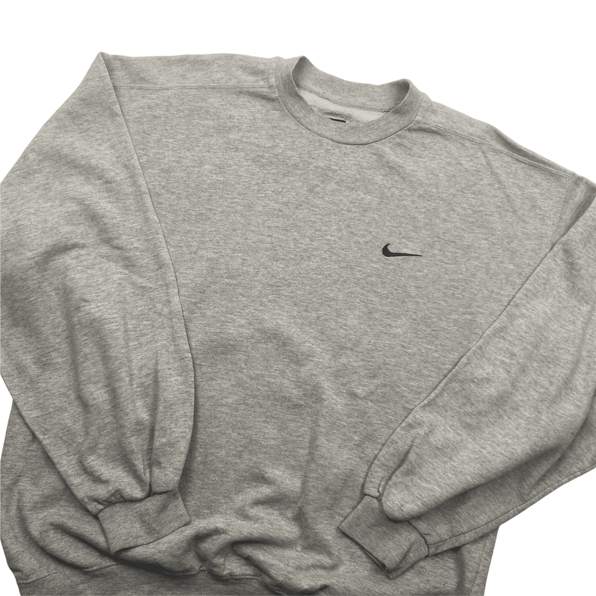 Vintage 90s Grey Nike Sweatshirt - Large - The Streetwear Studio