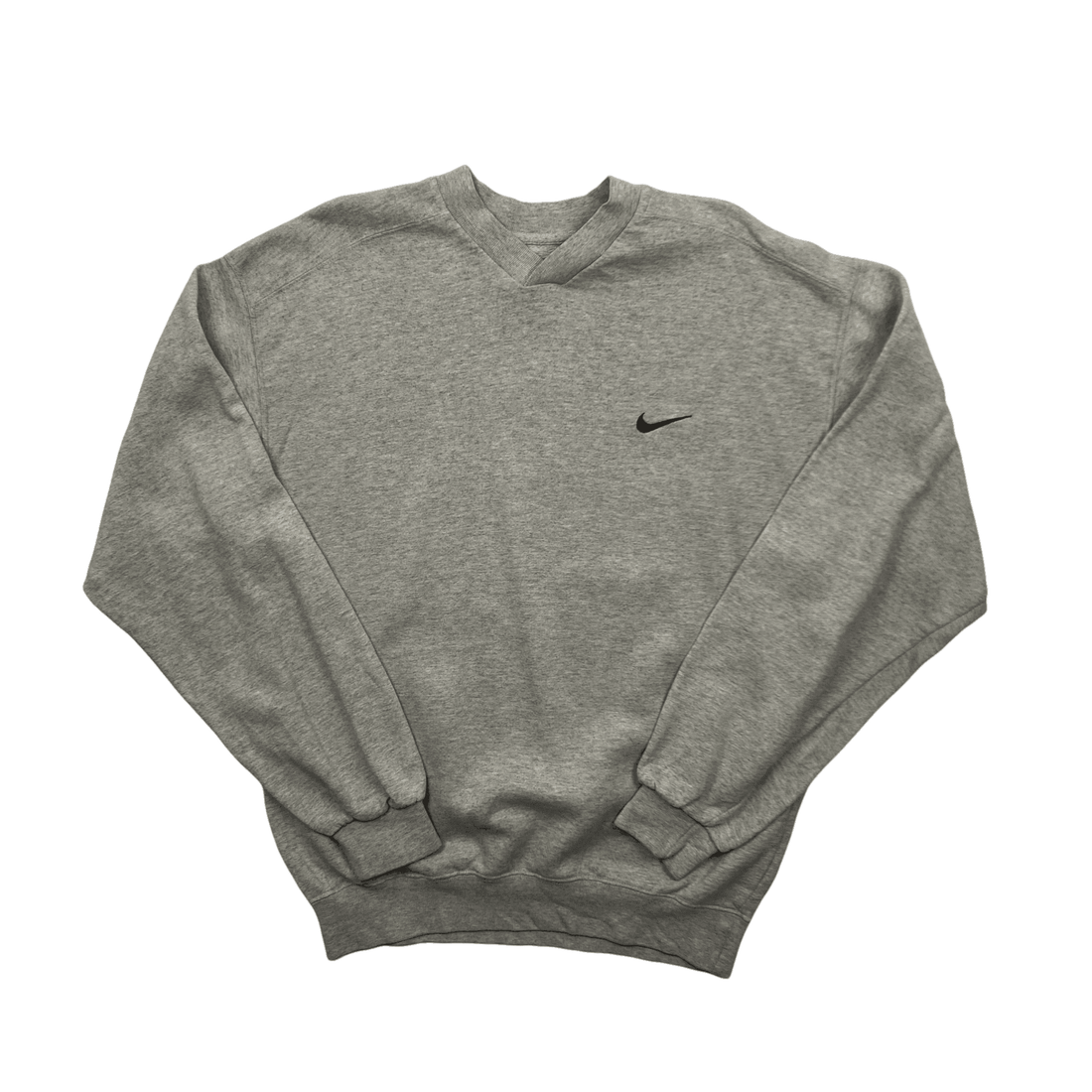 Vintage 90s Grey Nike Sweatshirt - Medium - The Streetwear Studio