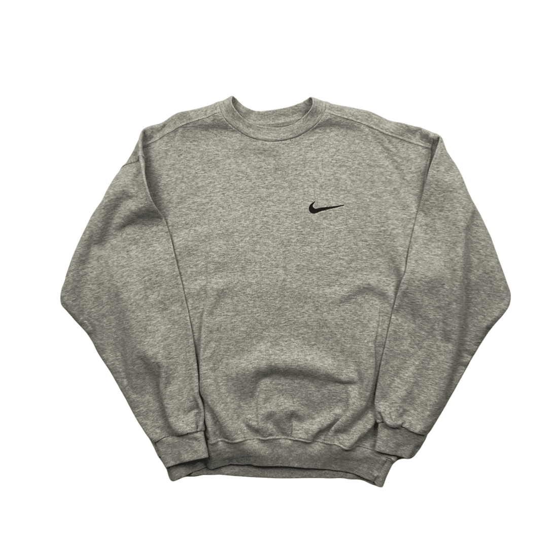 Vintage 90s Grey Nike Sweatshirt - Medium - The Streetwear Studio