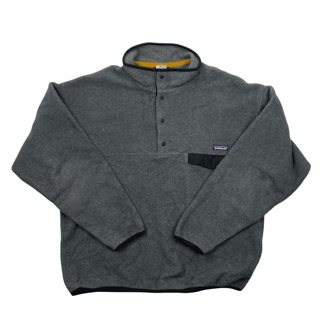 Vintage 90s Grey Patagonia Synchilla Fleece - Extra Large - The Streetwear Studio