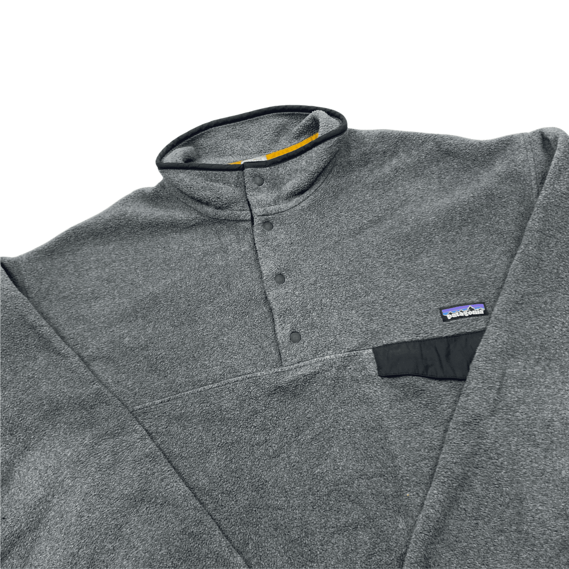Vintage 90s Grey Patagonia Synchilla Fleece - Extra Large - The Streetwear Studio