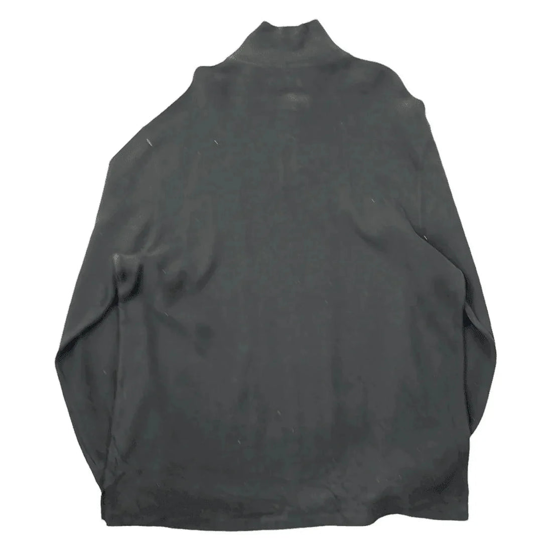 Vintage 90s Grey Polo Ralph Lauren 1/4 Zip Sweatshirt - XL | The Streetwear Studio