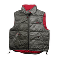 Vintage 90s Grey Tommy Hilfiger Outdoor Expedition Puffer Gilet - Extra Large - The Streetwear Studio