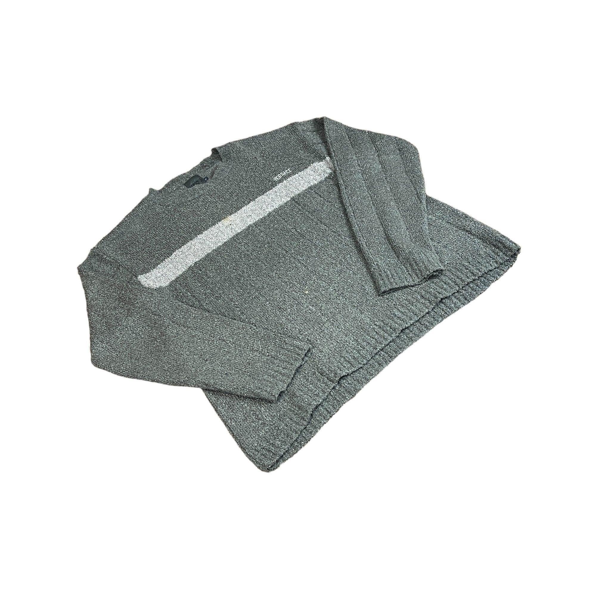 Vintage 90s Grey Versace Sweatshirt - Extra Large - The Streetwear Studio