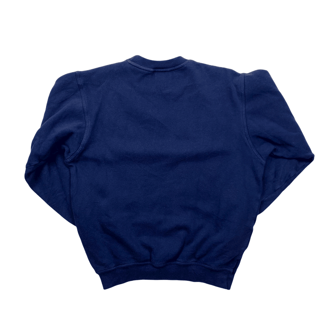 Vintage 90s Navy Blue Adidas Marseille Football Sweatshirt - Small - The Streetwear Studio