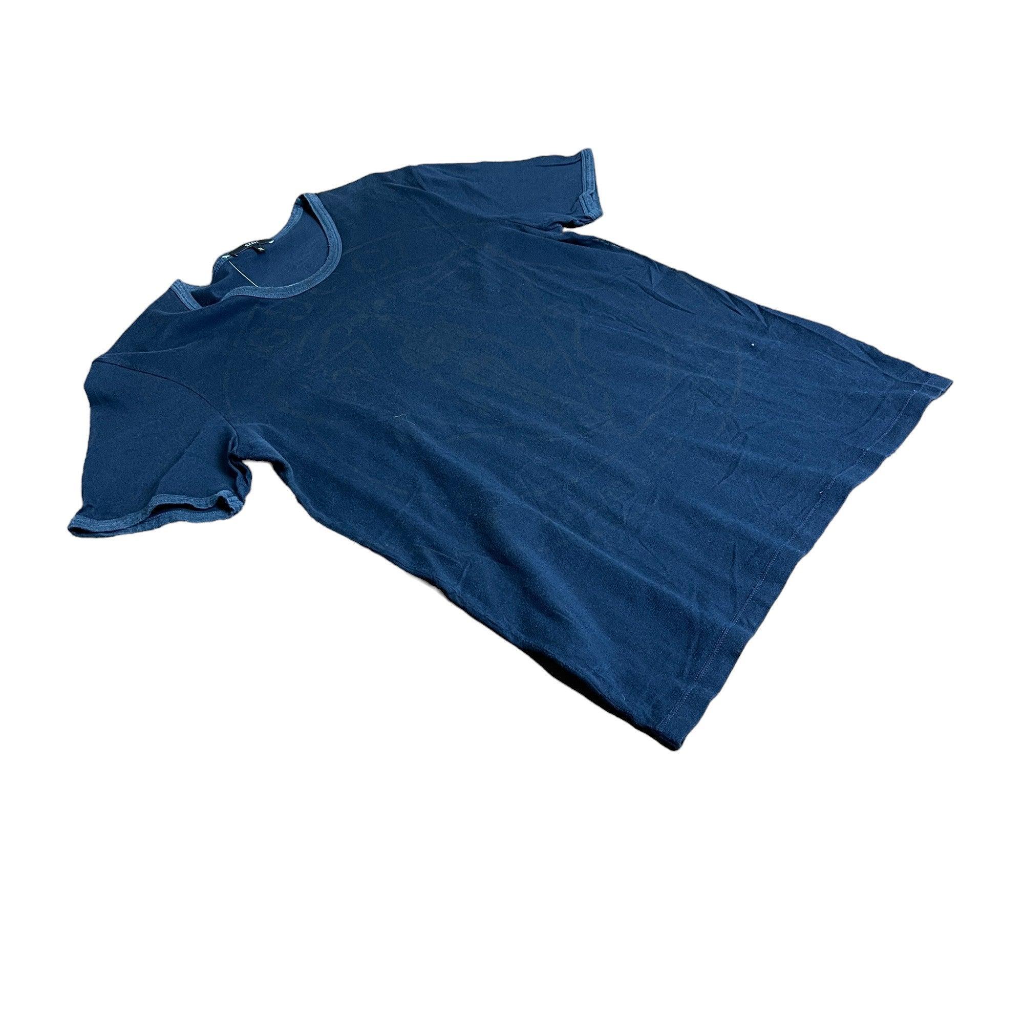 Vintage 90s Navy Blue Gucci Tee - Extra Large - The Streetwear Studio