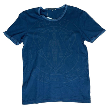 Vintage 90s Navy Blue Gucci Tee - XL | The Streetwear Studio