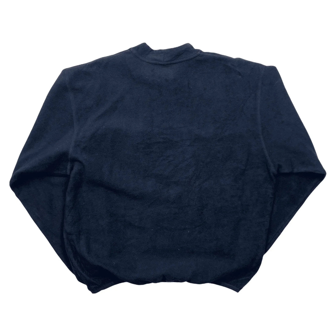 Vintage 90s Navy Blue Nike Centre Swoosh Fleece Sweatshirt - M | The Streetwear Studio