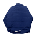 Vintage 90s Navy Blue Nike Large Logo Puffer Jacket - Extra Large - The Streetwear Studio