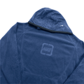 Vintage 90s Navy Blue Nike Spell-Out Fleece Hoodie - Large - The Streetwear Studio