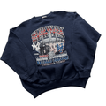 Vintage 90s Navy Blue Puma NBA Sweatshirt - Extra Large - The Streetwear Studio