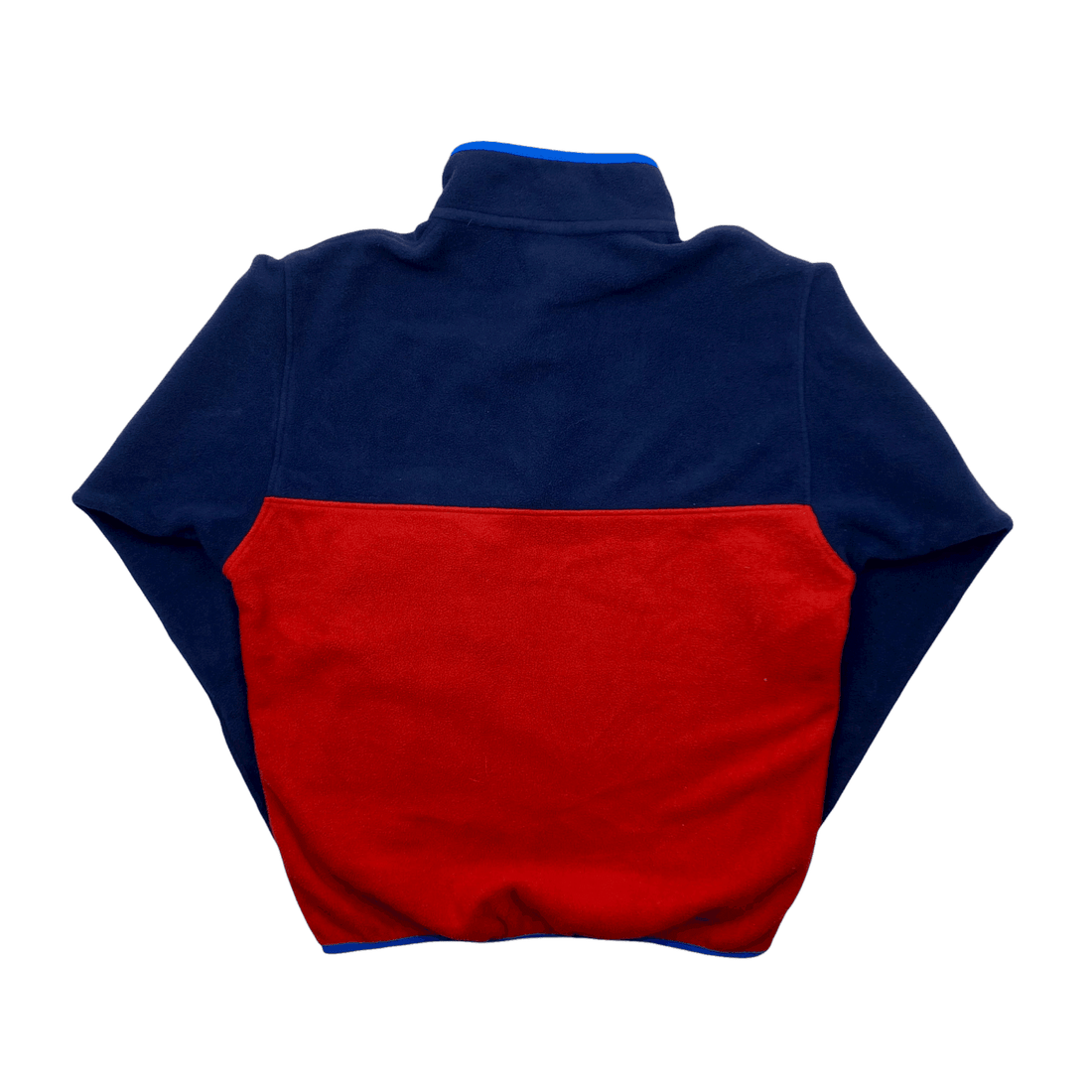 Vintage 90s Navy Blue + Red Patagonia Synchilla Fleece - Medium - The Streetwear Studio