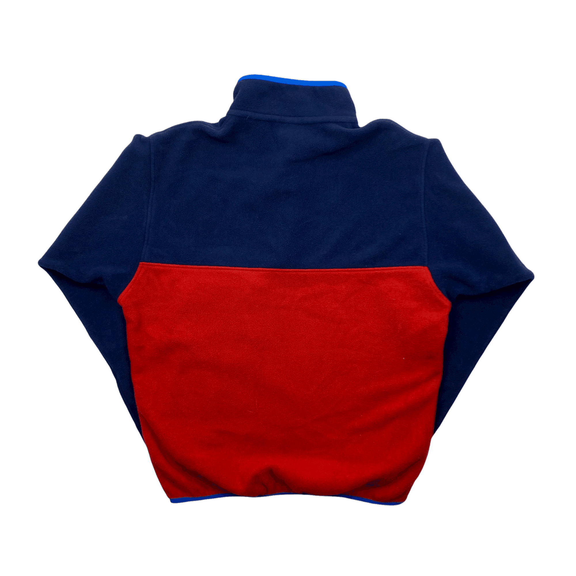 Vintage 90s Navy Blue + Red Patagonia Synchilla Fleece - Medium - The Streetwear Studio