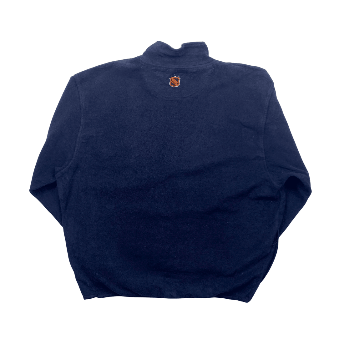 Vintage 90s Navy Blue Starter NY Islanders NHL Quarter Zip Fleece - Extra Large - The Streetwear Studio