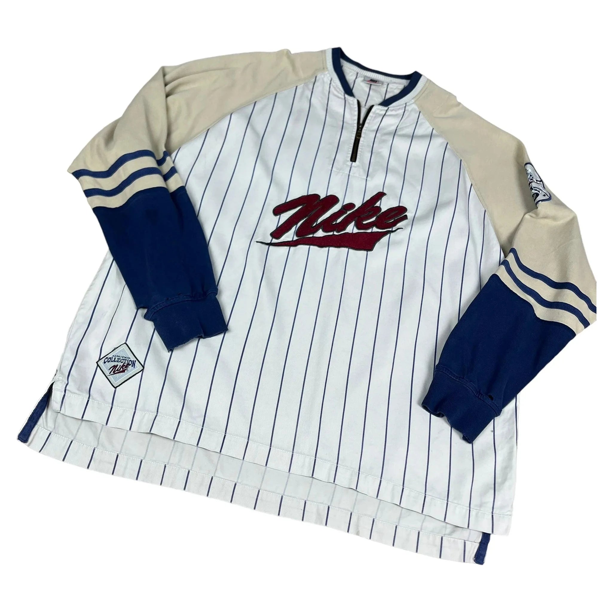 Vintage 90s Nike 1/4 Zip Sweatshirt - XL | The Streetwear Studio