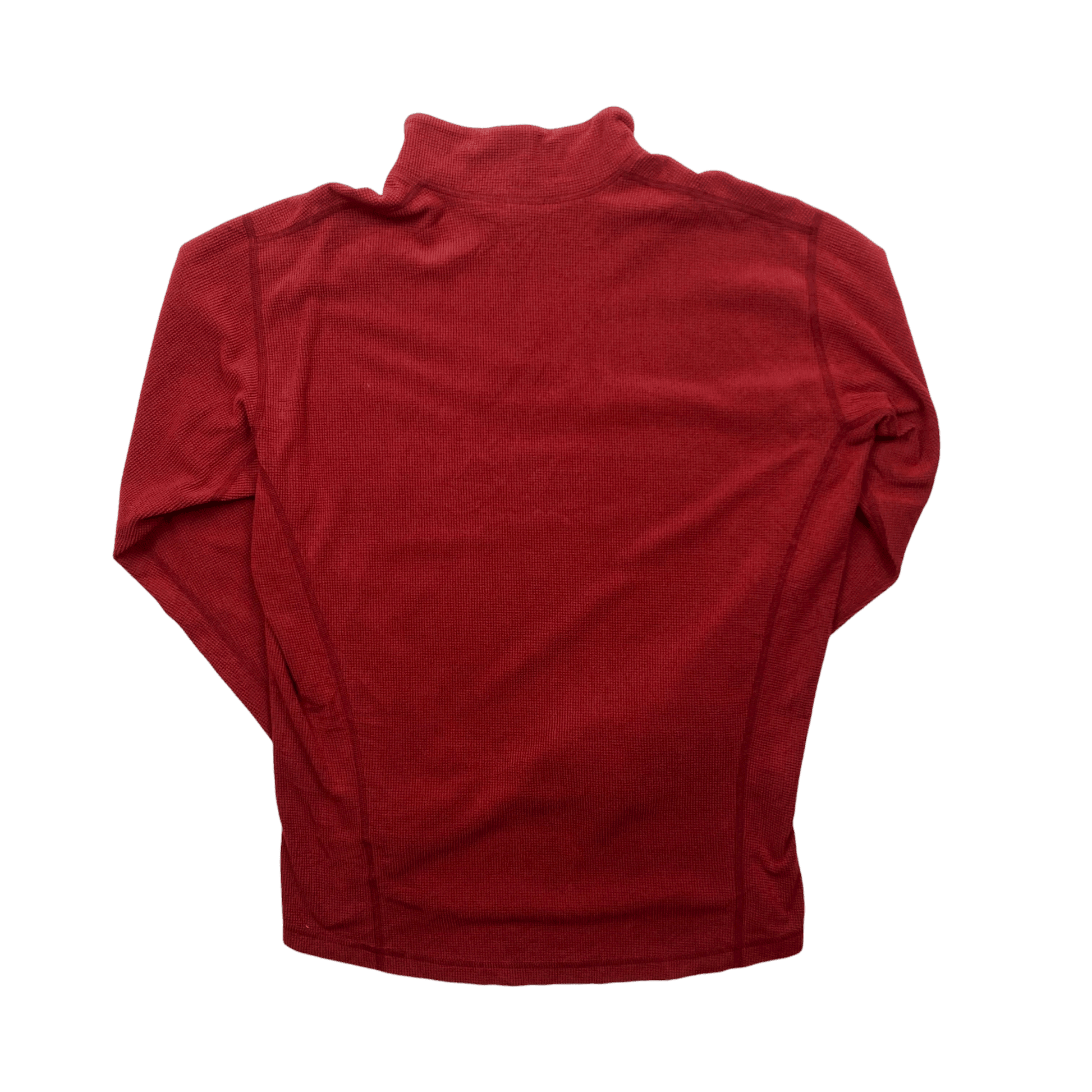 Vintage 90s Red Arc'Teryx Quarter Zip Fleece - Medium - The Streetwear Studio