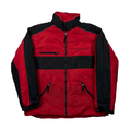 Vintage 90s Red + Black Ralph Lauren Polo Sport Spell-Out Reversible Puffer Coat/ Jacket - Extra Large - The Streetwear Studio
